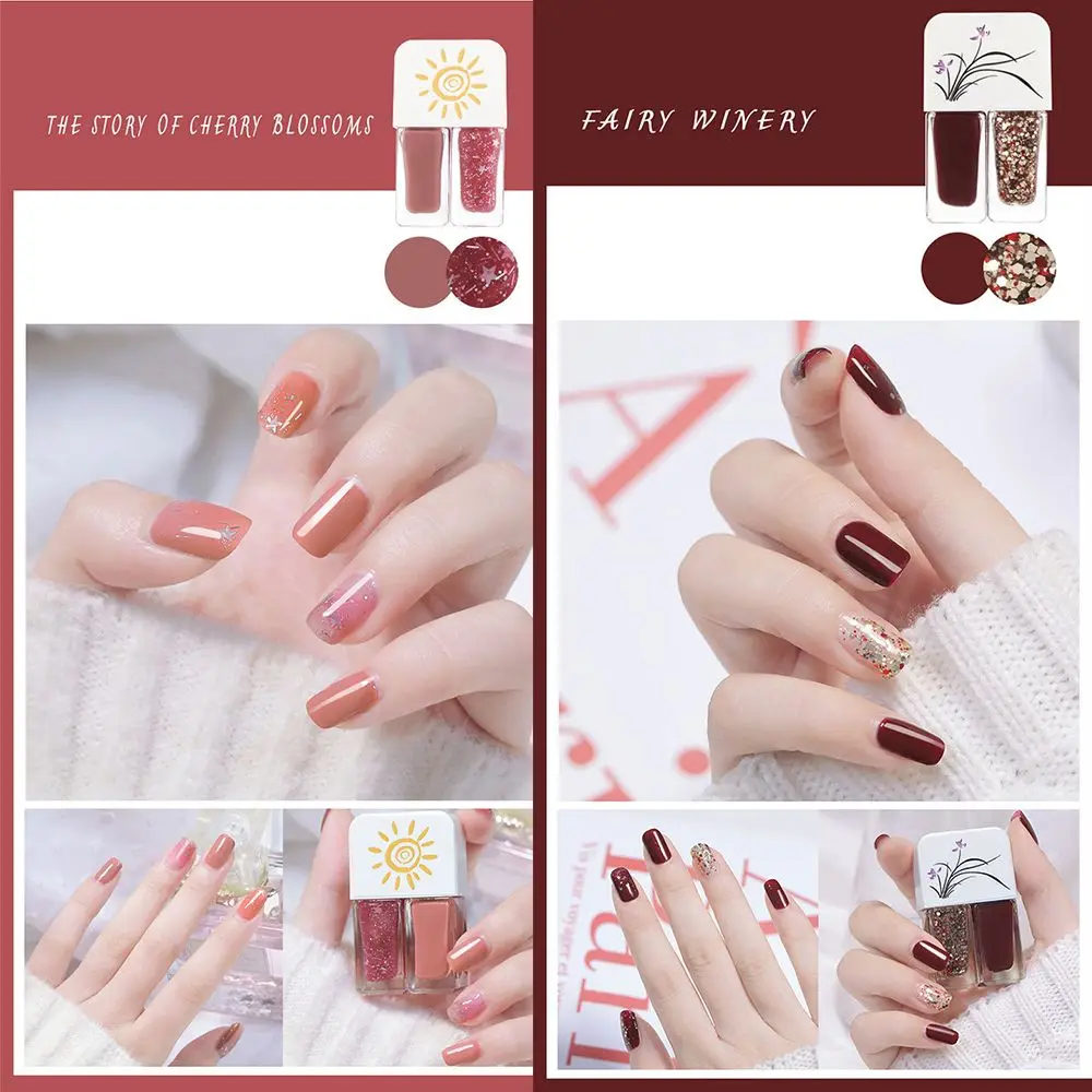 Набор гель-лаков для ногтей в двух флаконах 8 мл |