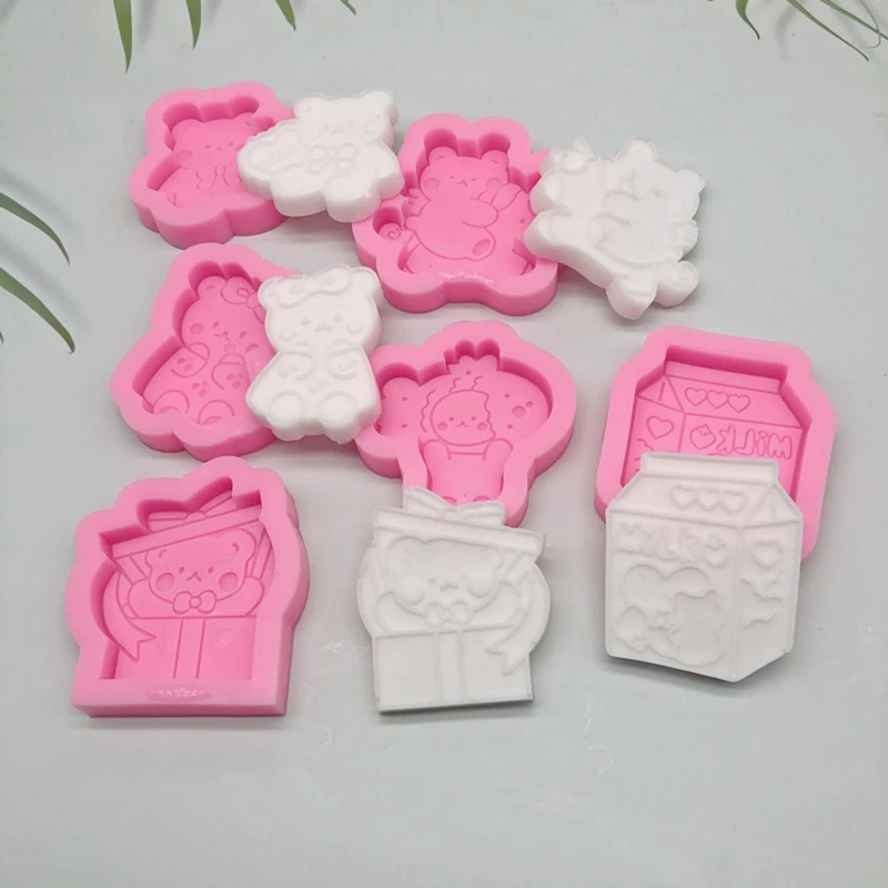 

Милая искусственная форма для выпечки «сделай сам», печенье, шоколад, торт, помадка, пластырь, украшение, мыло, эпоксидная смола, литье