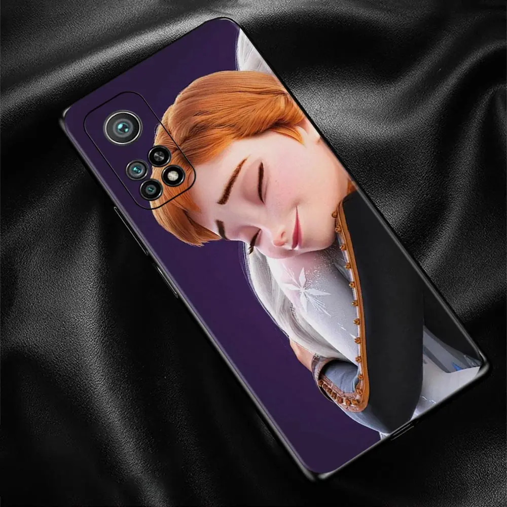 Elsa Anna Princess Silicone Case For Xiaomi Mi 12 10 10T Pro 5G 12X 11 Note 8 A2 Lite 9 SE 9T CC9E Soft Cover |