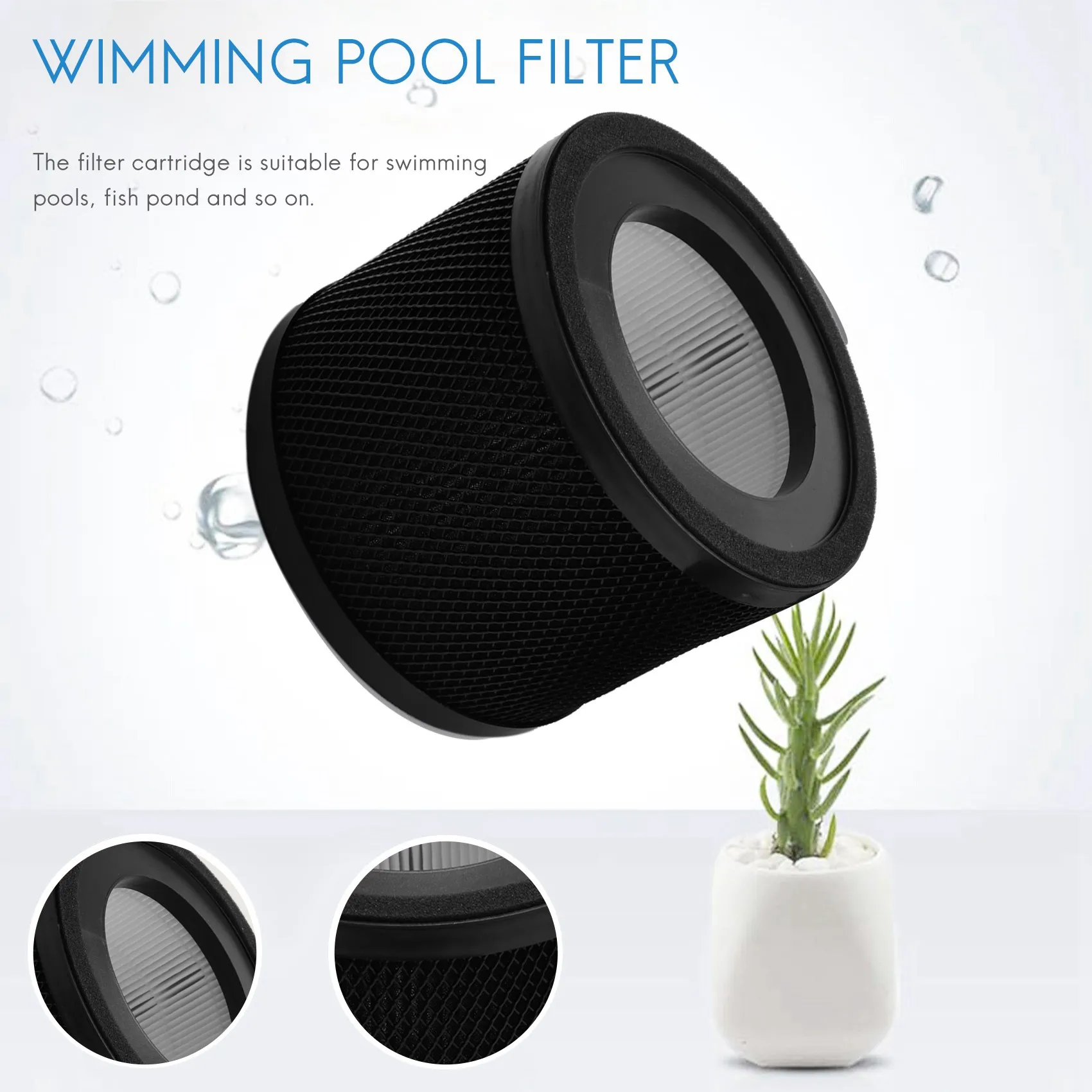 Комплект из 2 сменных фильтров TRUE HEPA совместимых с очистителями воздуха TaoTronics