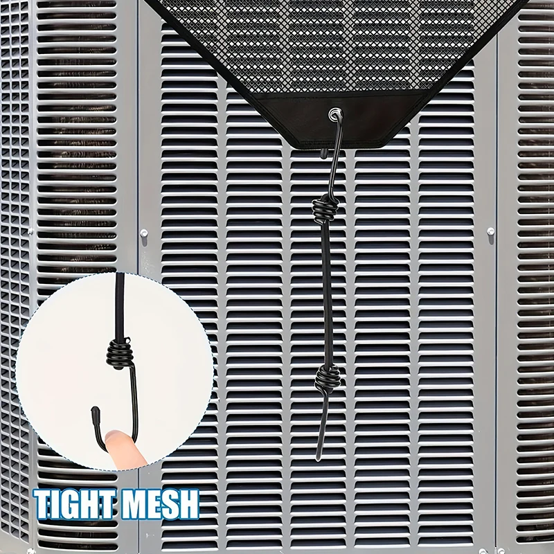 Крышка наружного кондиционера универсальная сетка с эластичными крючками