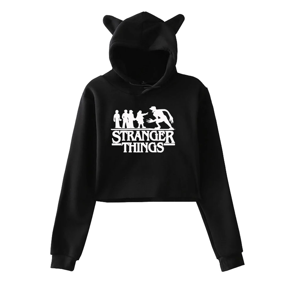 

Women Letters Printing Hoodie Cheap Crop Top Long Sleeve Hoodie Sweatshirt Hooded Pullover Harajuku Blouse Teen Girls Sudaderas