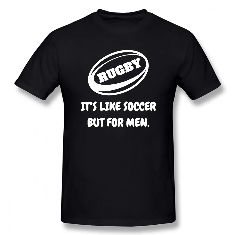 

Summer Funny Rugbing Printed T Shirt For Men Brand Clothes Cotton Short Sleeves O-Neck Rugby Male Tee Shirts Top