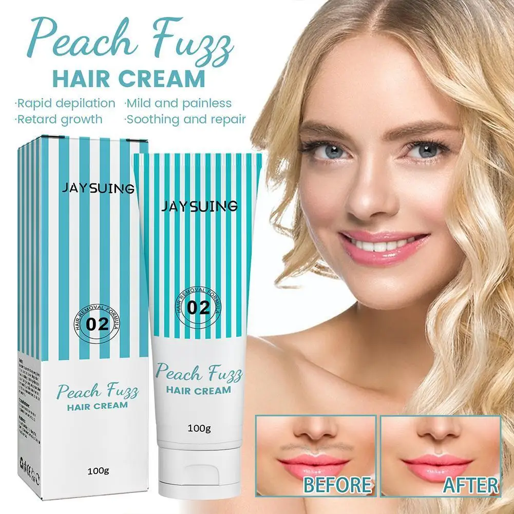 

New Hair Removal Cream ,for Women Face Facial Mustache, Lip Fine Hair Hair, F0N5