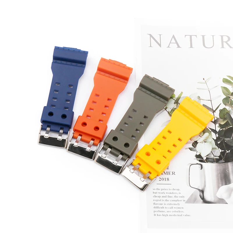 Resin strap watch case Set for Casio G-SHOCK GA-100 GA-120 140 Men's and women's strap watch accessories