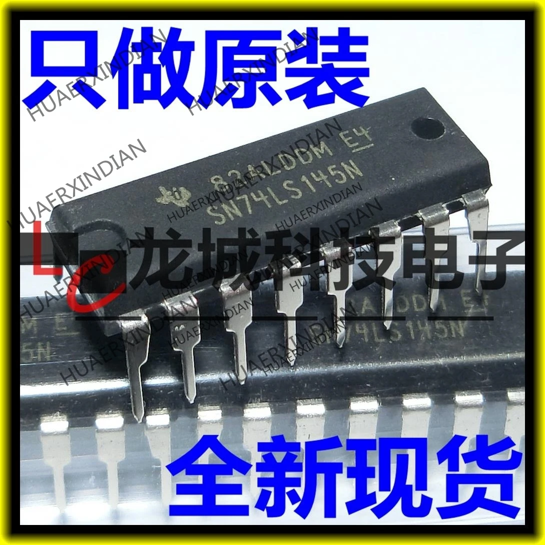 

10PCS/LOT NEW 74LS145 SN74LS145N DIP16 in stock