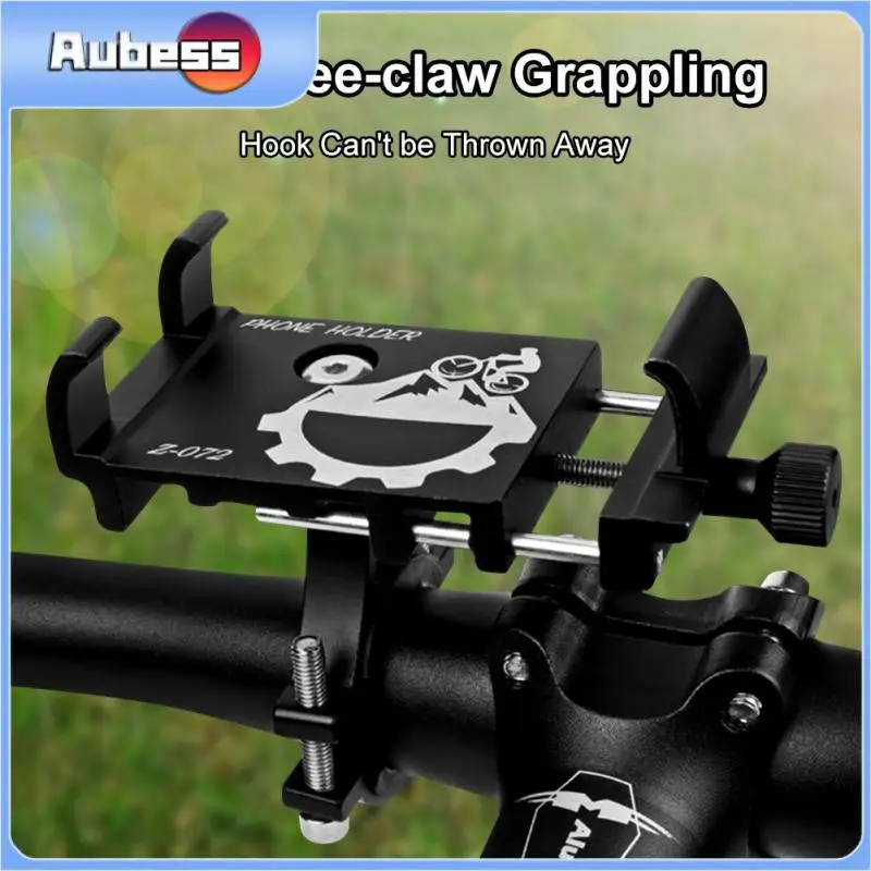 

Universal Bike Phone Racks Aluminum Alloy 360 Degree Rotation Phones Handlebar Bracket Bike Mobile Phone Holder Durable