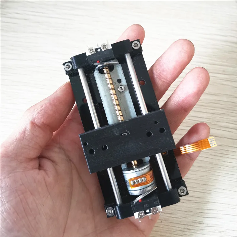 

Micro Step Slider Screw Stepper Motor DIY Laser Engraving Machine Forward and Backward Motion Control with Limit