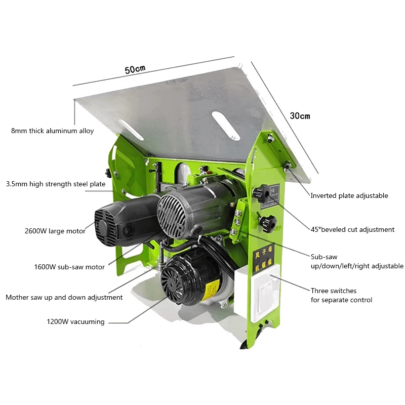 Настольная пила для деревообработки