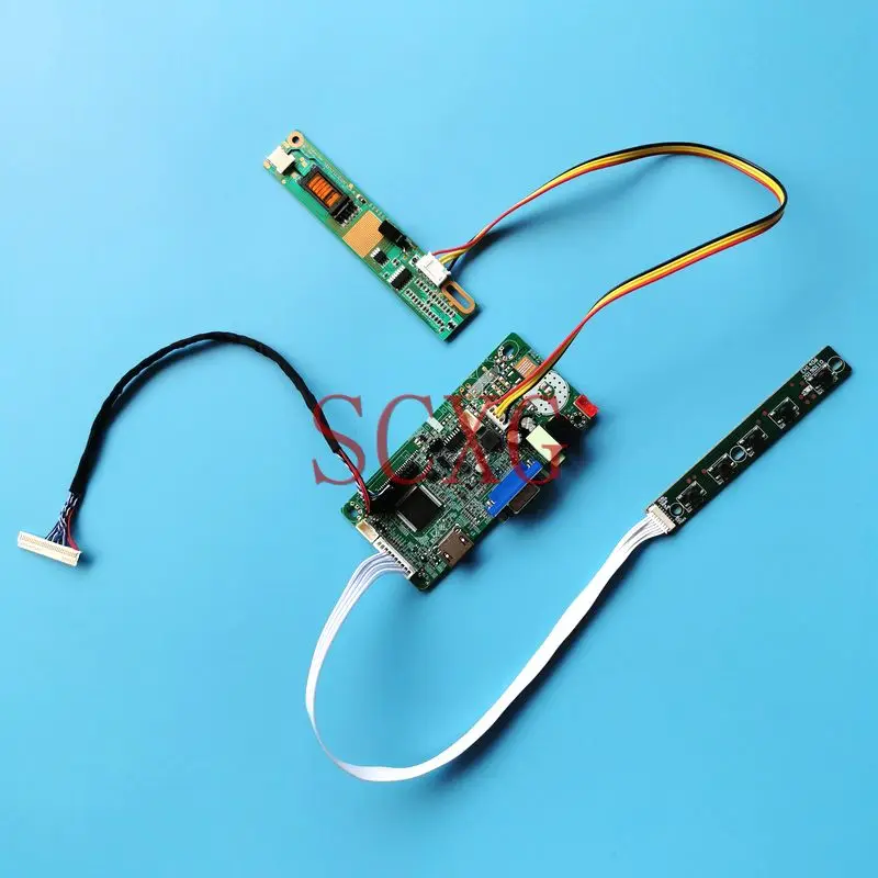 

Fit LP171W01 LP171WX2 LP171WP4 30-Pin LVDS 58C Screen Controller Drive Board 1CCFL Backlight 17.1" 1440*900 LCD Monitor DIY Kit
