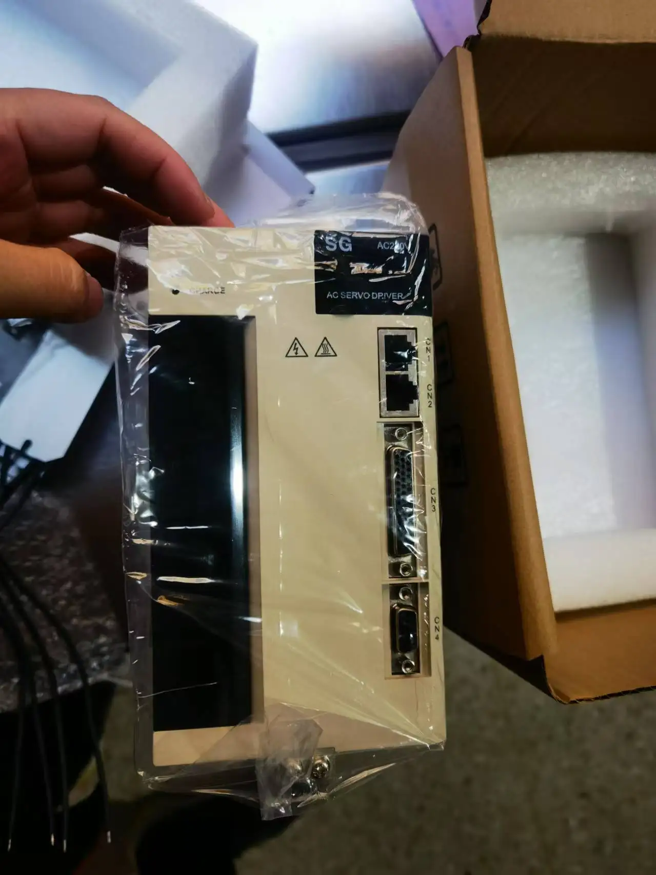 Серводвигатель CYAutoman вход 3 1 кВт выход 2000 об/мин 15 2 Нм инкремент 5000PPR вал двигателя