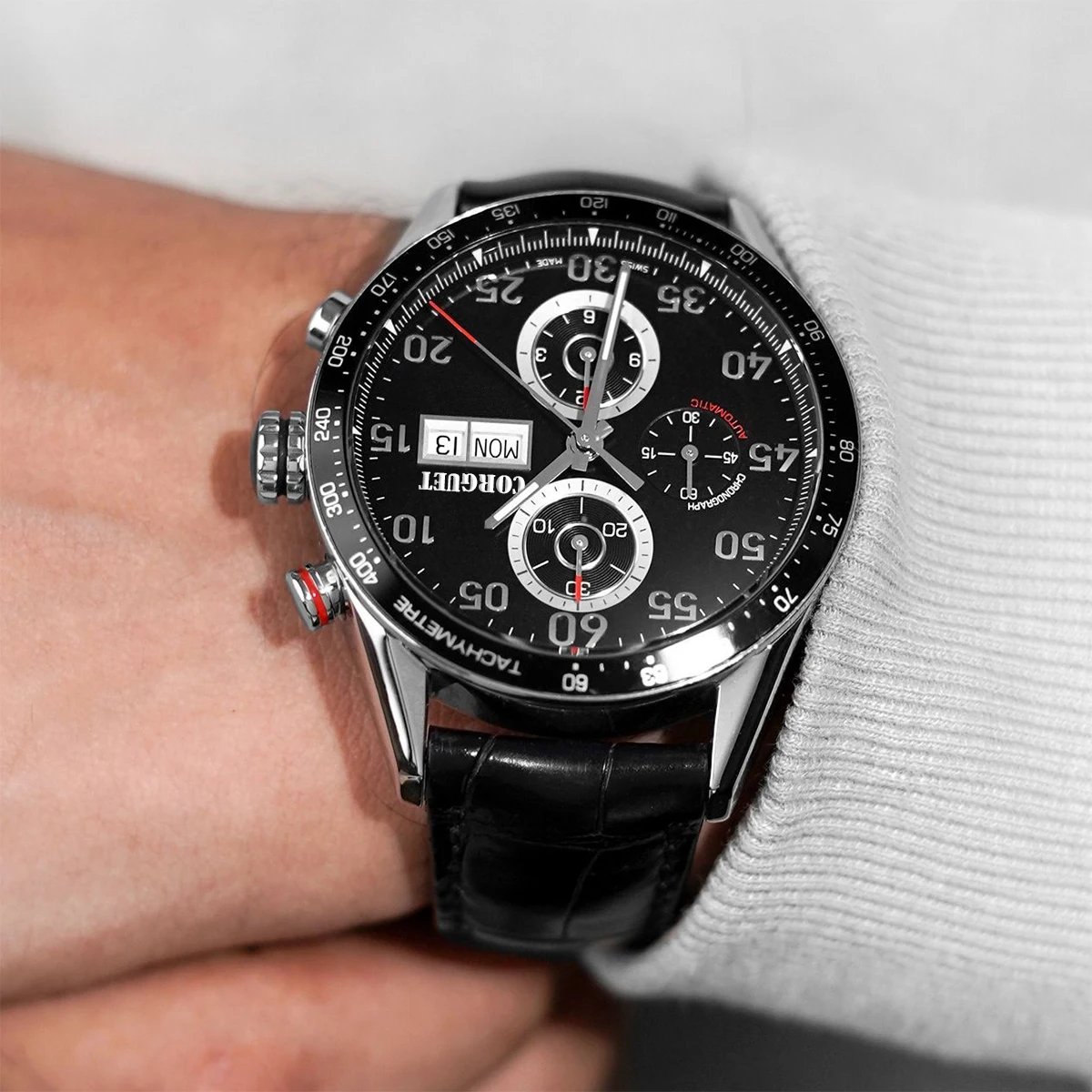 

New Men's Watches Top Brand Luxury Automatic Watch For Men Mechanical Wristwatch 316L Steel Bezel Sapphire Mirror Luminous Clock