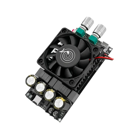 ZK-6001 TPA3225 активный сабвуфер, чистый звуковой усилитель со стойкой, панель, низкочастотный фильтр, моно 600 Вт, регулировка частоты и громкости