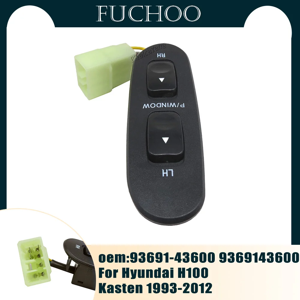 

Car Accessories Electric Power Window Switch Regulator Lifter Button For Hyundai H100 Kasten 1993-2012 93691-43600 9369143600