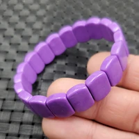 natural purple mica hand carved jade hand row fashion boutique jewelry men and women purple bracelet gift accessories