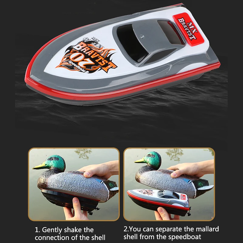 Радиоуправляемая лодка CONUSEA 2 4 ГГц водное транспортное средство с