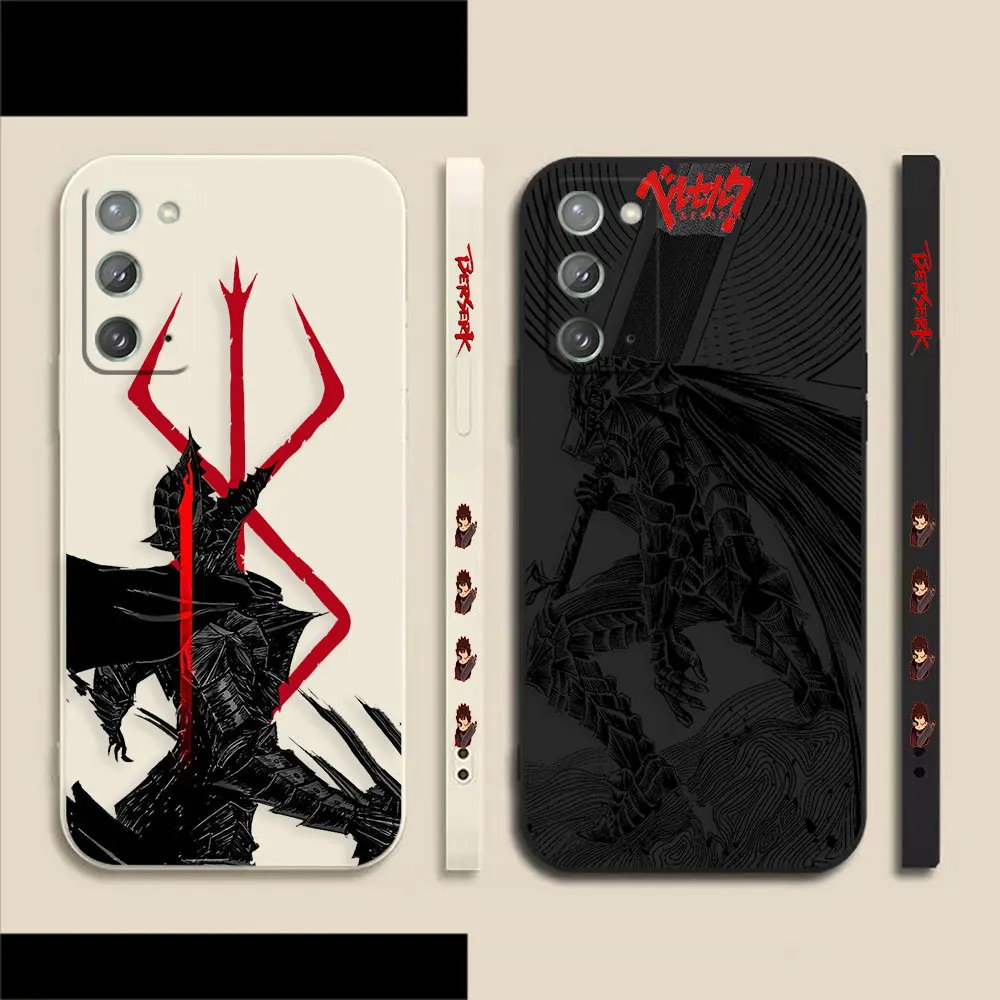 

Comic Berserk Guts Phone Case For Samsung A70 A60 A40 A30 A20S A20 A10S A10 Note 20 10 M33 M32 Pro Plus Lite Ultra 4G 5G Case