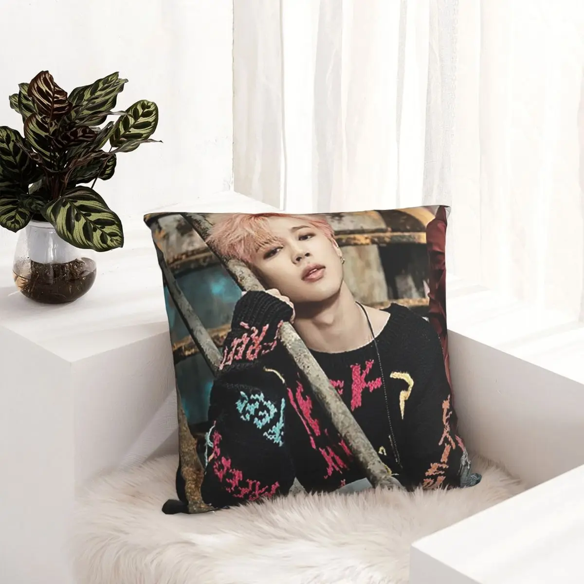 

Jimin Comeback Pillowcase Kpop Star Combination Dakimakura Pillow Case Decor Cushions Cover Home Sofa Bed Bedding Car Spoof