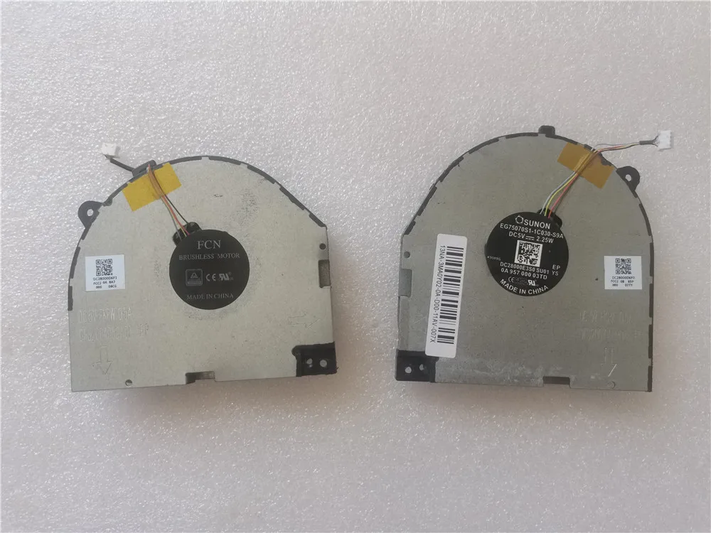 

Охлаждающий вентилятор для ноутбука Lenovo Legion Y7000 Y7000-1060 1050 Y530, 2018 лет, кулер для процессора ноутбука, 4 линии