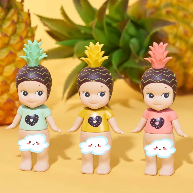 

Sonny Angel Black Pineapple Series Blind Box Mini Figure Surprise Box Action Figure Cartoon Model Doll Toys Gift
