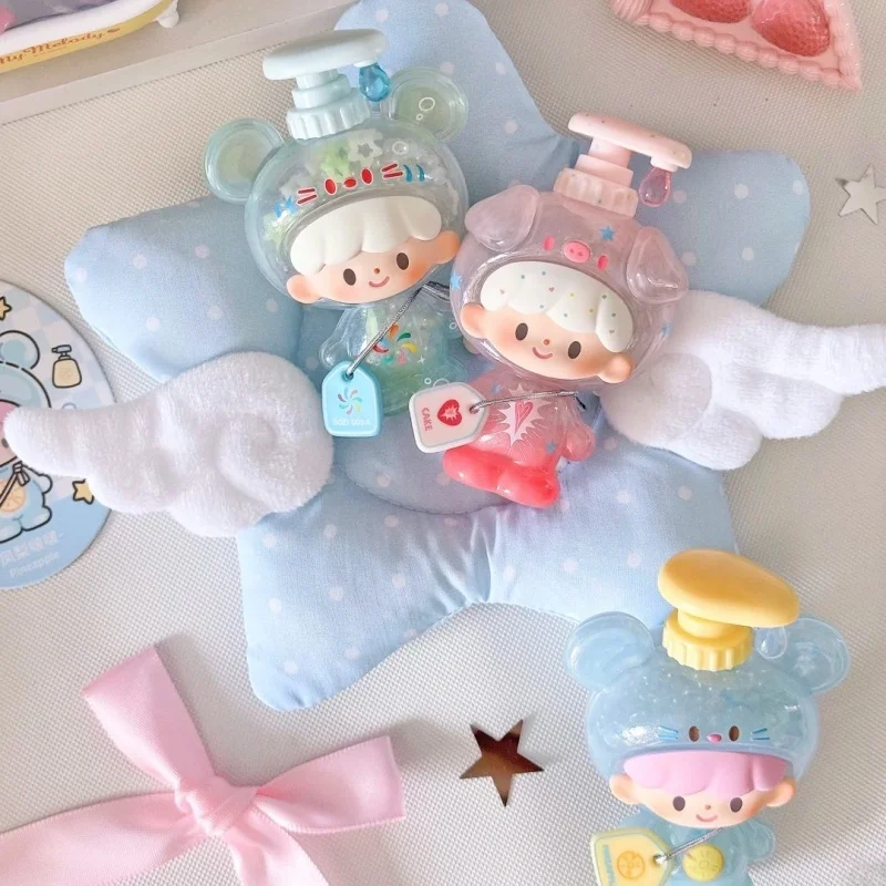 Фото Оригинальная серия Zzoton Bubble Bath, слепая коробка Kawaii, милая детская фигурка Zzoton Decorat, аниме-фигурки, загадочная коробка, модель игрушки в подарок №2