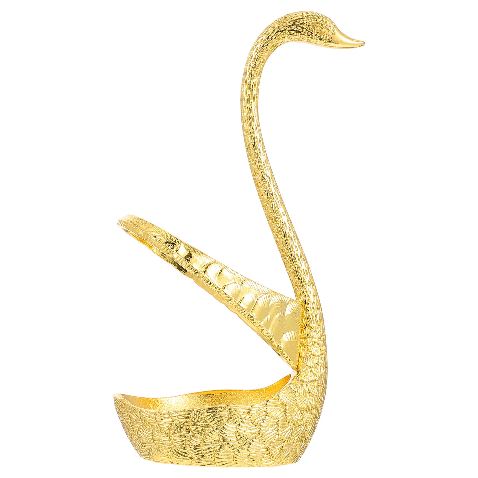 

Utensils Fruit Fork Stand Utensil Rack Fruit Pick Holder Coffee Spoon Holder Swan Cutlery Holder Decorate Swan Fork Accessories
