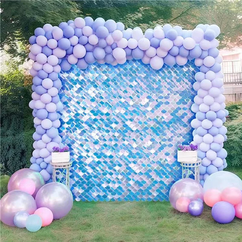 18 шт. золотые блестки задние панели для свадебной вечеринки детский душ фон