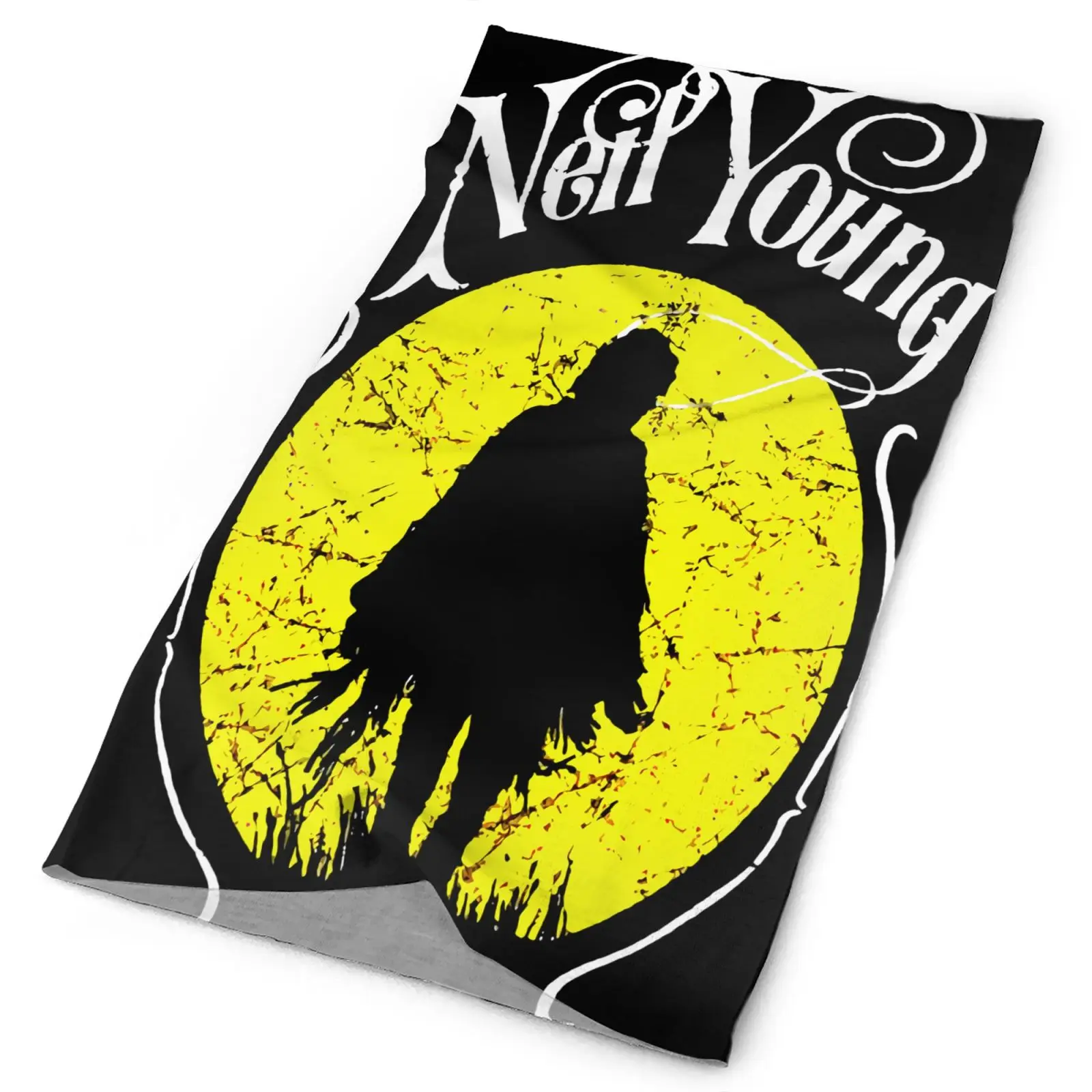 

Neil Young Solo Us Tour 93 Men's Bandana Balaclava Mask Masks Tourism Scarf Shemagh Buff Mask Snowboard Balaclava Mask For Men
