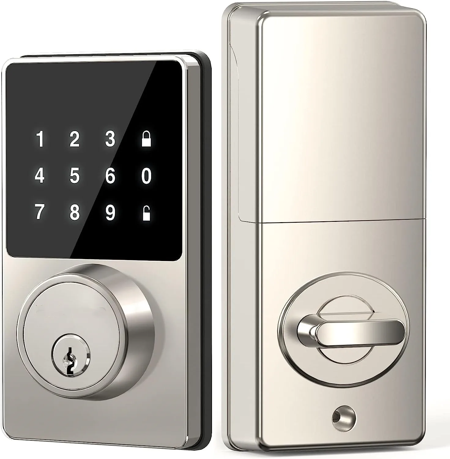 User-friendly Smart Lock with Touchscreen Keypads, Password and Keyless Entry, Easy Installation, App Unlock, Supports 50 User Codes User-friendly Smart Lock with Touchscreen Keypads, Password and Keyless Entry, Easy Installation, App Unlock, Supports 50 User Codes