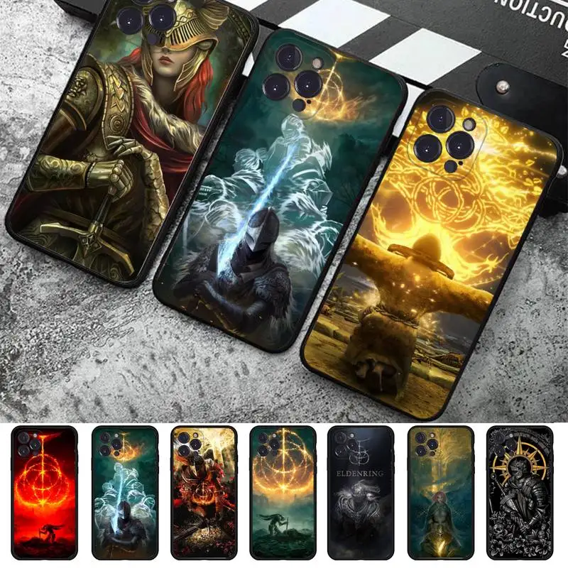 

Elden Ring Phone Case For iPhone 8 7 6 6S Plus X SE 2020 XR XS 14 11 12 13 Mini Pro Max Mobile Case