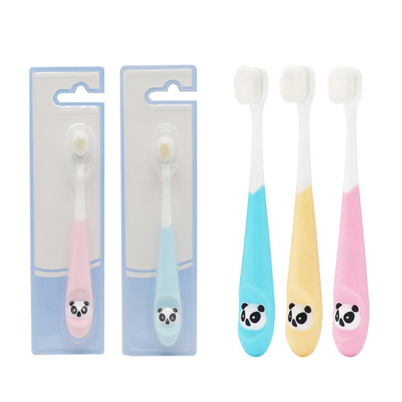 

Baby Soft-bristled Toothbrush Children Teeth Training Toothbrushes Baby Cleaning Teethers Dental Oral Hygiene Care Tooth Brush