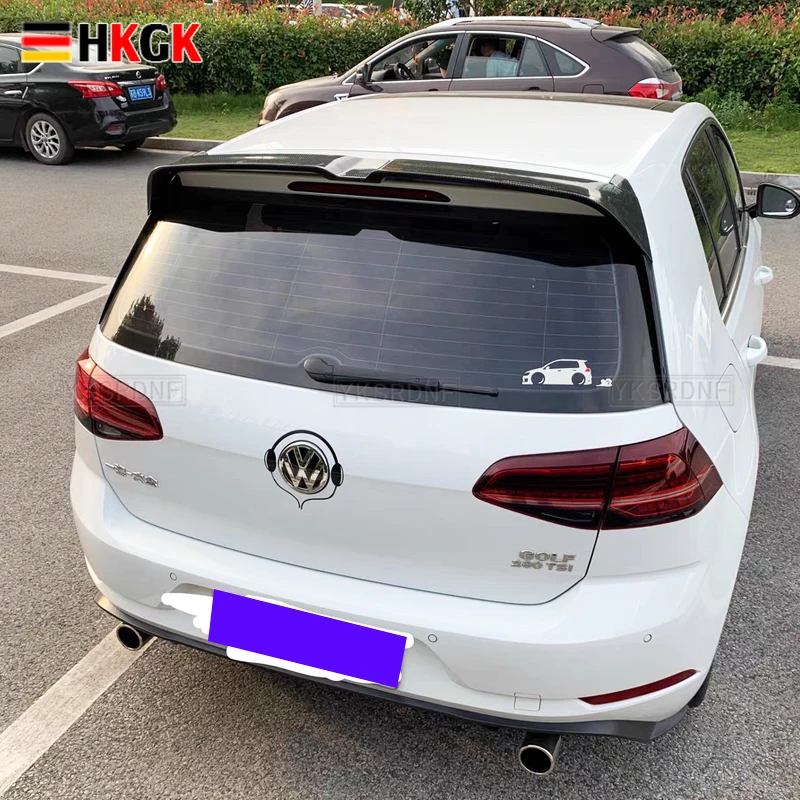 

Автомобильные Спойлеры для Volkswagen GOLF 7 MK7 2014-2018, высококачественные пластиковые бриджи из АБС-пластика для крыши VW MK7 gti