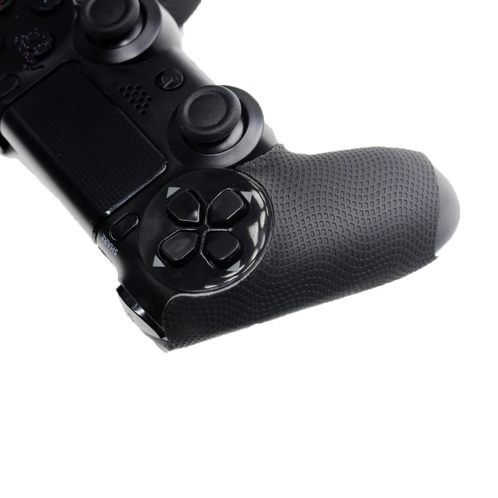 Левая и правая ручка противоскользящий чехол кожаный Dualshock PS4 Pro тонкий