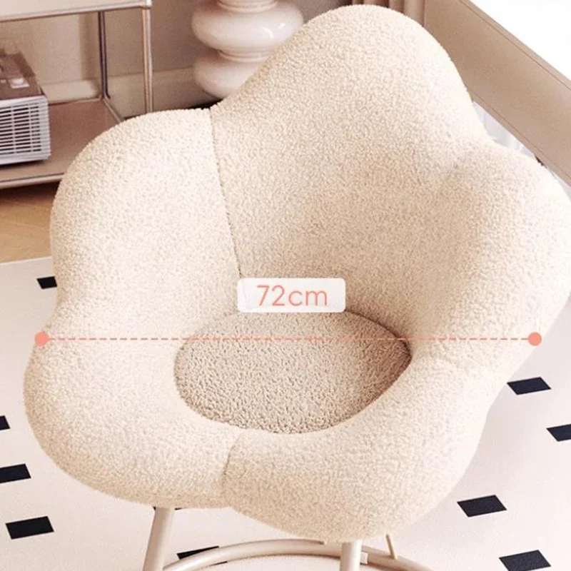 Скандинавское кресло для макияжа спальни роскошный поворотный комод отдыха