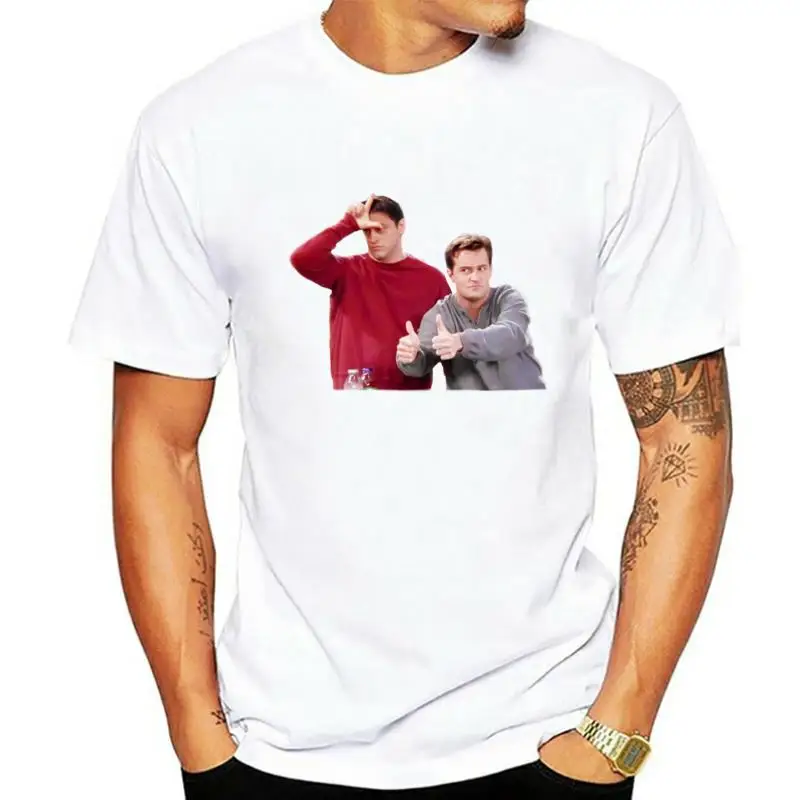 

Men t-shirt Friends Chandler y Joey Okay tshirt Women t shirt