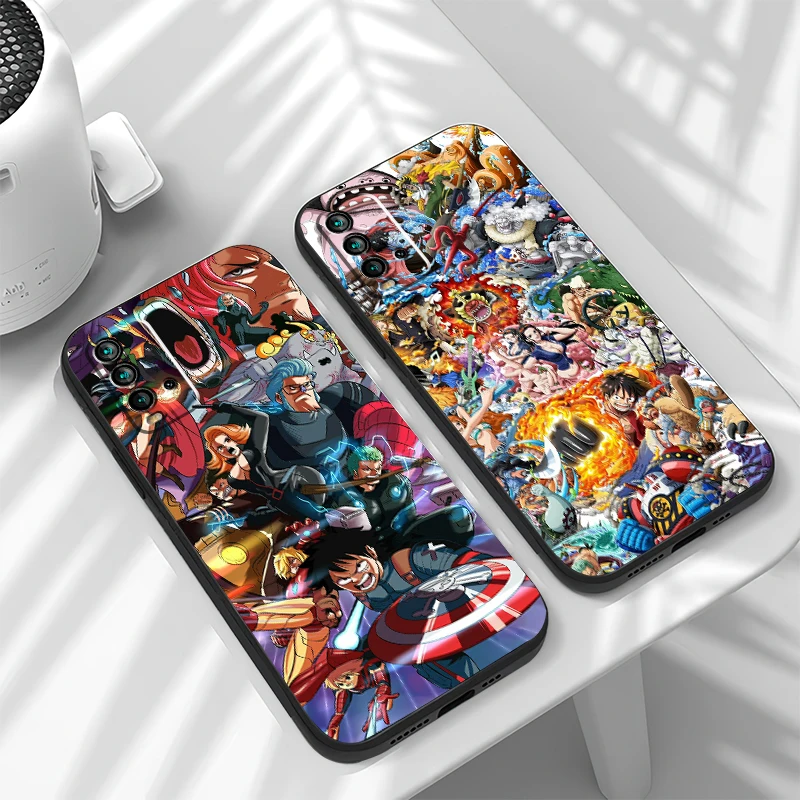 

One Piece Phone Cases For Xiaomi Redmi 7 7A 9 9A 9T 8A 8 2021 7 8 Pro Note 8 9 Note 9T Coque Shell Luxury Ultra Unisex
