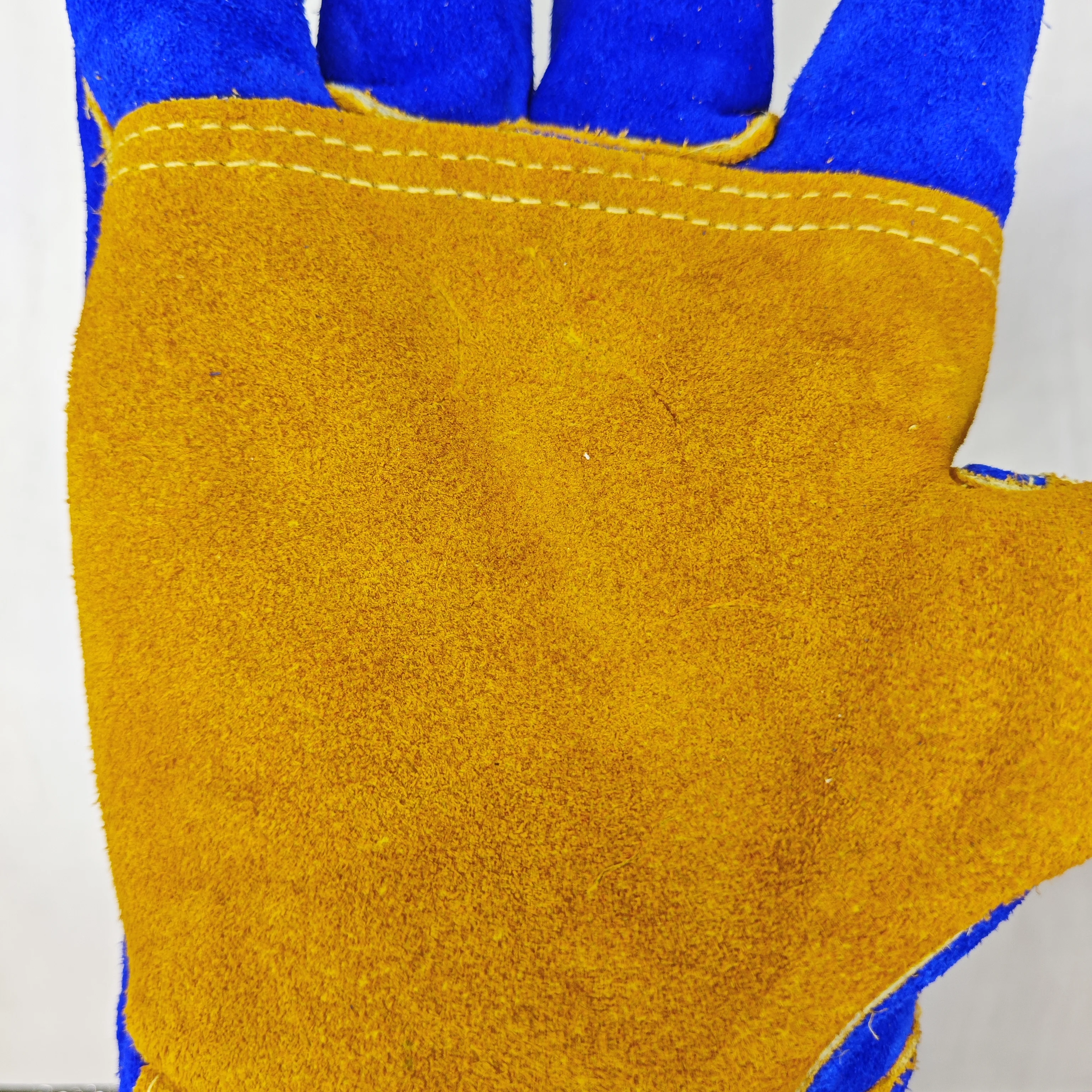 Безопасные перчатки SAFETREE 14 дюймов из воловьей кожи огнестойкие Жаростойкие для