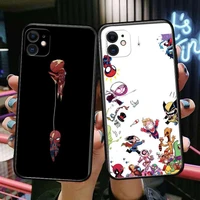 cute hero marvel phone cases for iphone 13 pro max case 12 11 pro max 8 plus 7plus 6s xr x xs 6 mini se mobile cell