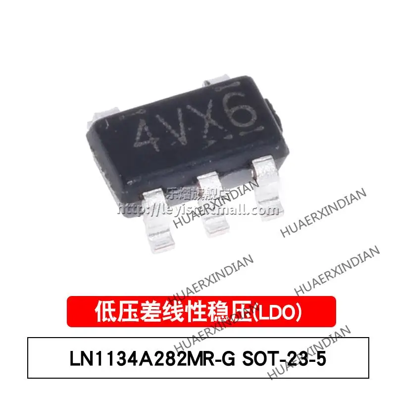 

10PCS/LOT New Original LN1134A282MR-G Type 4VX6 SOT-23-5 2.8V In Stock