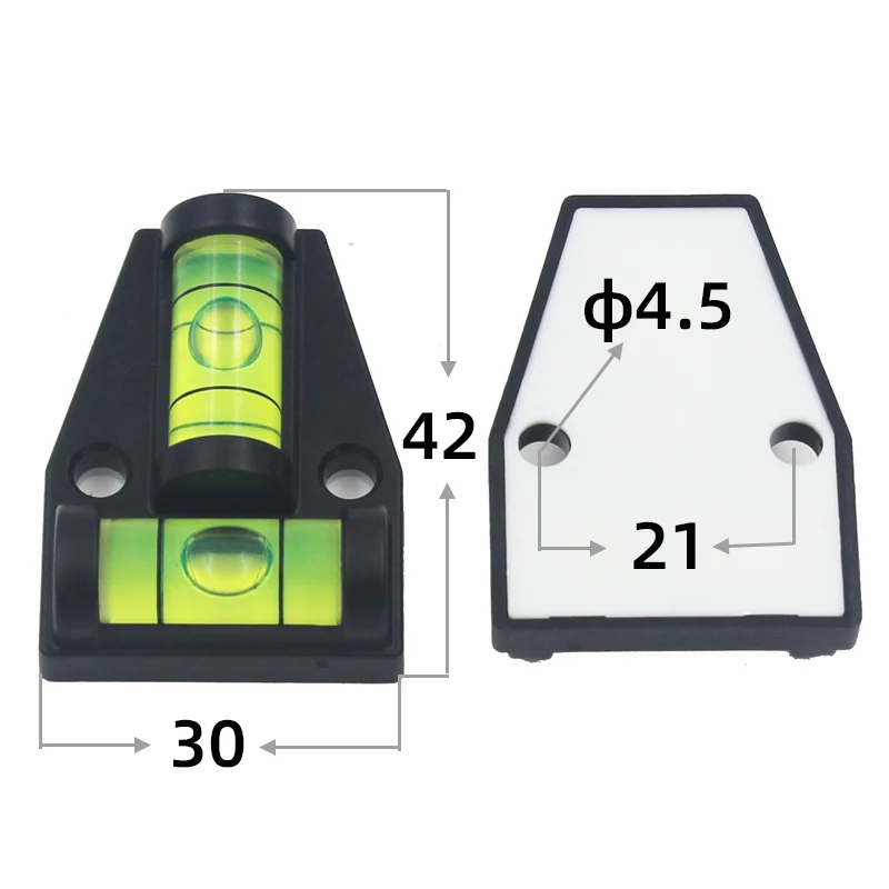 Haccury Mini T-образный прибор для измерения пузырьков восемь стилей длина 72 мм 58 50 42 1