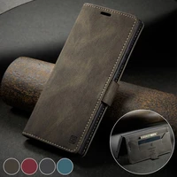leather case for samsung galaxy note 20 ultra luxury magnetic flip silicone matte wallet phone cover for samsung note10 coque