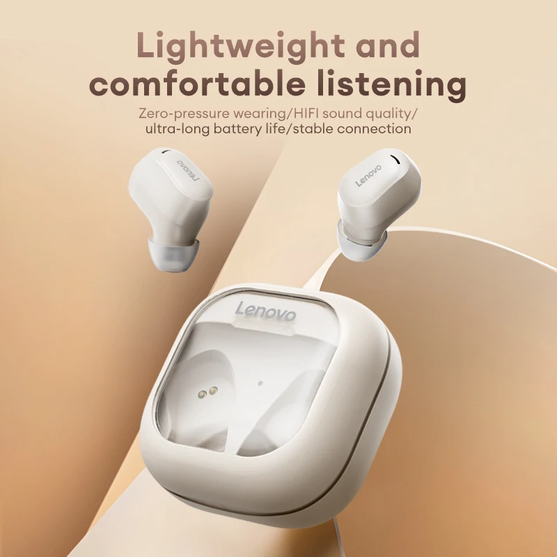 TWS-стереонаушники Lenovo XT62 EA200 с поддержкой Bluetooth и шумоподавлением