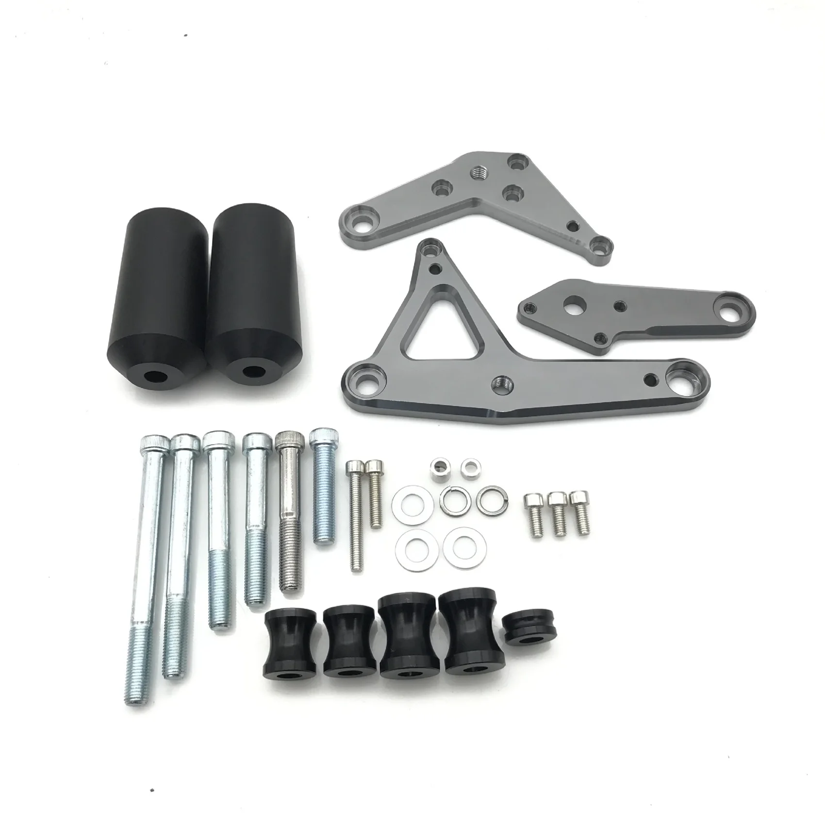 

Motorcycle Falling Protection Frame Slider Crash Pad Protector for KAWASAKI NINJA1000/SX 2017-2021 Titanium