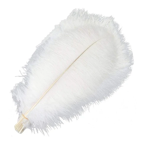 10pcs Avestruz colorida Feathers 15-20cm 6-8 "Manmade Deco Artificial Avestrich