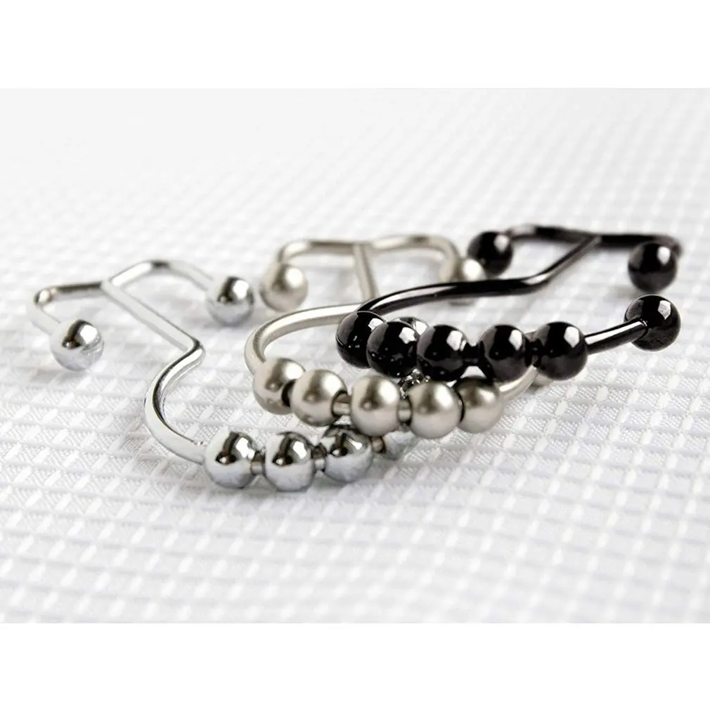 

Stainless Steel Shower Curtain Double Hook Shower Curtain Hook Curtain Hook Iron Stainless Steel Double Hook