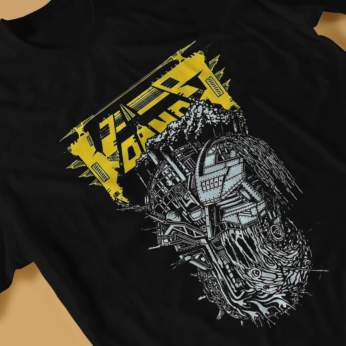 Мужская футболка с музыкой группы Voivod одежда новинка классические футболки