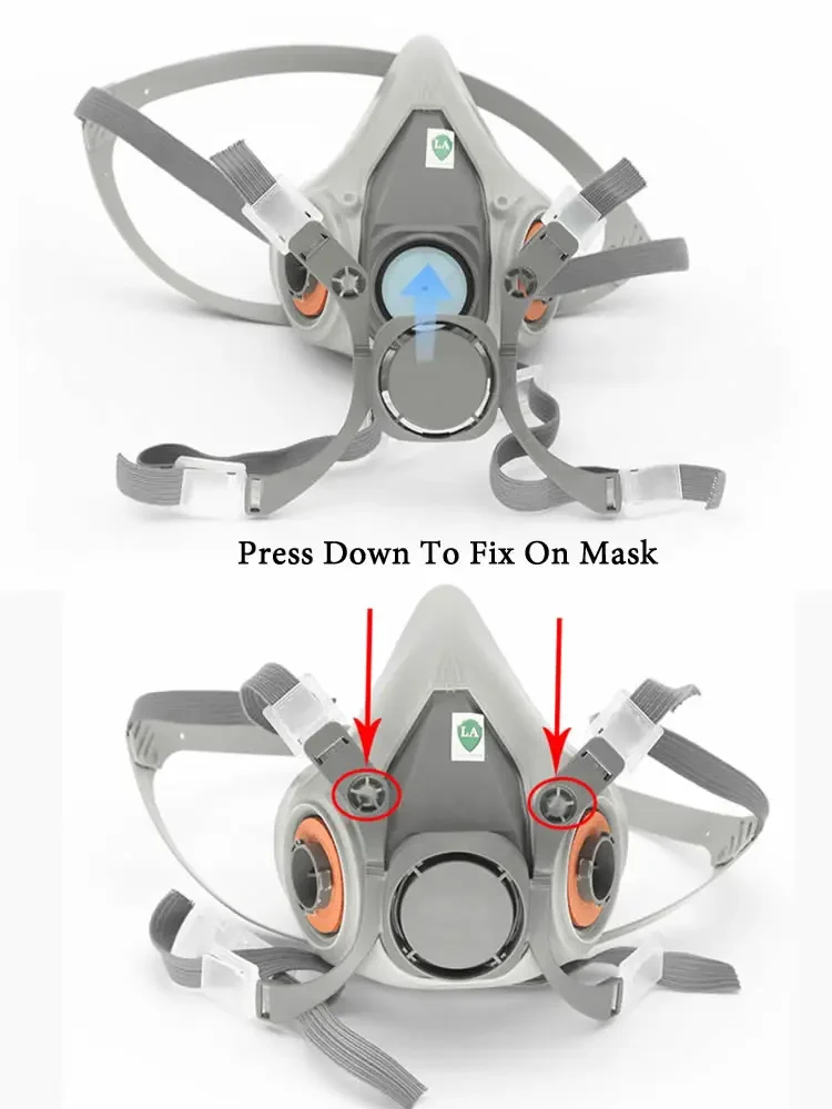 Набор сменных аксессуаров для респиратора 6281/6200 маски от пыли