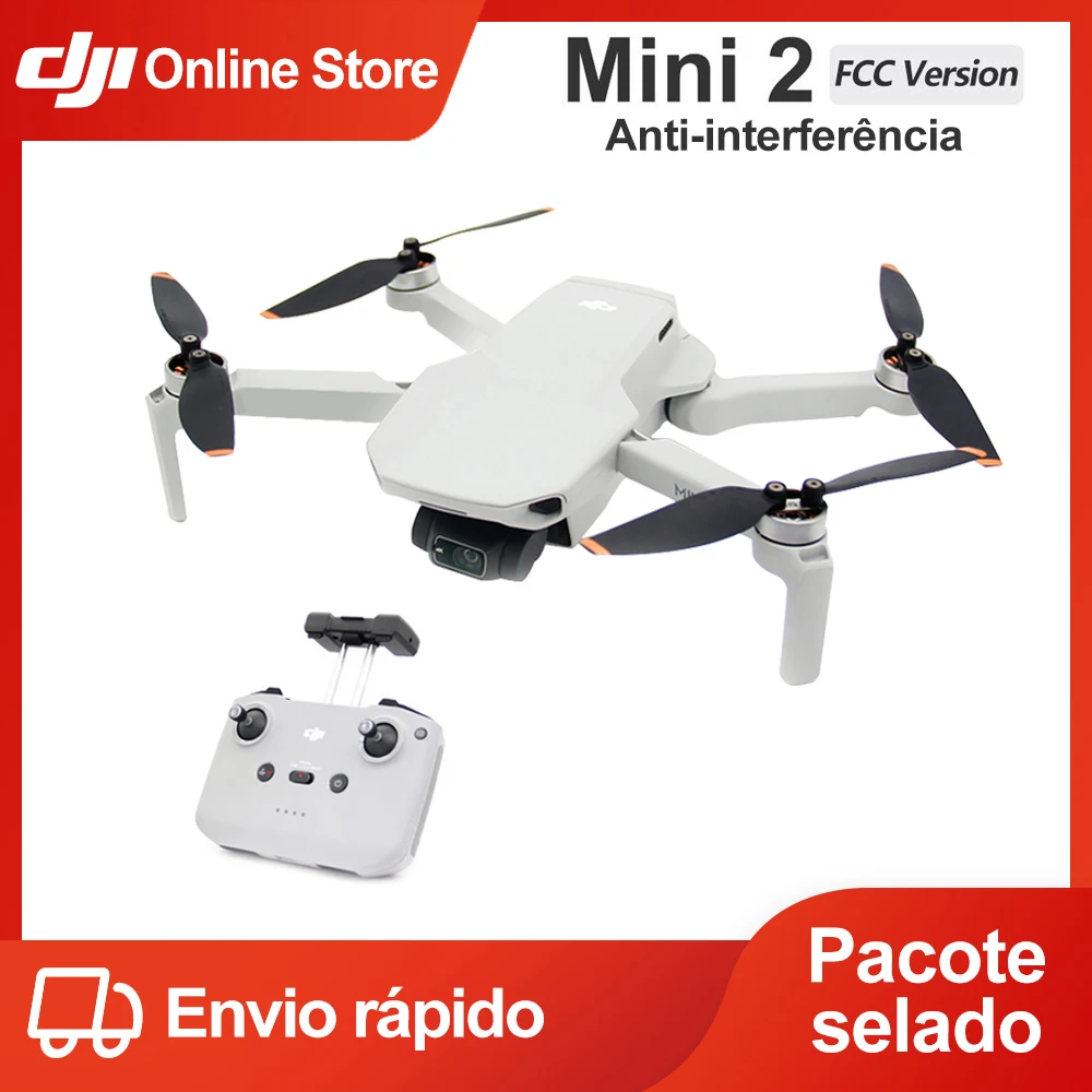 

DJI Mini 2 Mavic Mini 2 Drones 4K HD Camera RC Helicopter Professional GPS Quadcopter FCC Version 4x Zoom 249g 10km Transmission