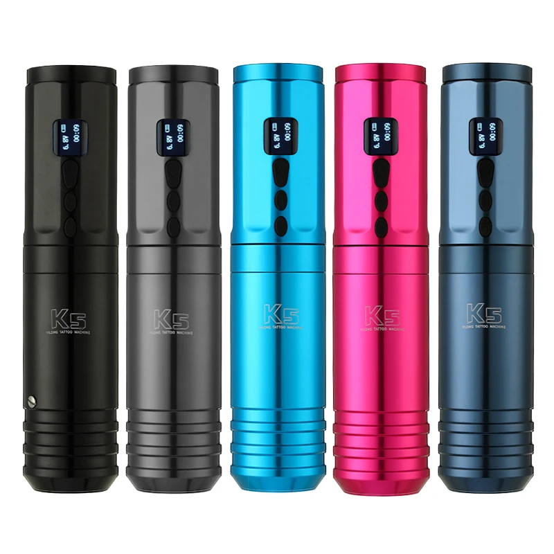 

LCD Display Wireless Stigma Tattoo Machine Pmu Permanent Professional Tattoo Gun dermografo digital permanent makeup machine