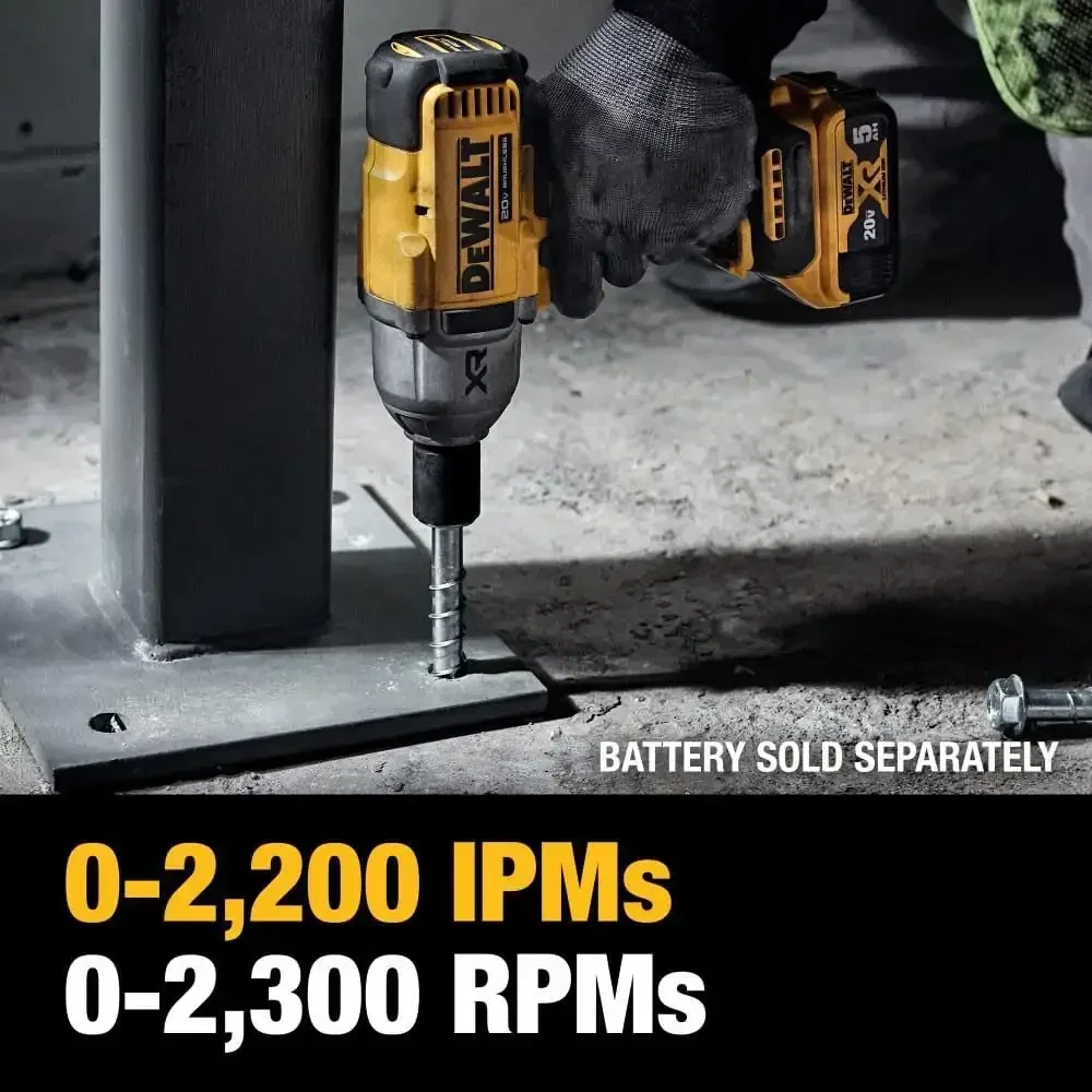 DEWALT DCF900 20В бесщеточный ударный ключ 1/2 дюйма высокий крутящий момент со свиным
